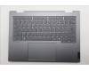 Lenovo 5CB1R71027 C-Cover with keyboard, French, Luna Grey, Backlight, US