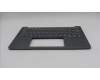 Lenovo 5CB1R71068 C-Cover with keyboard, Portuguese, Luna Grey, UK