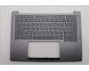 Lenovo 5CB1R71078 C-Cover with keyboard, Slovenian, Luna Grey, UK
