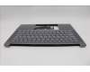 Lenovo 5CB1R71123 C-Cover with keyboard, Hebrew, Luna Grey, US