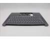 Lenovo 5CB1R71127 C-Cover with keyboard, Spanish, Luna Grey, UK