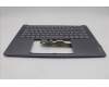 Lenovo 5CB1R71134 C-Cover with keyboard, German, Luna Grey, UK