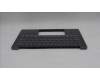 Lenovo 5CB1R71149 C-Cover with keyboard, Greek, Luna Grey, US