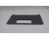 Lenovo 5CB1R71168 C-Cover with keyboard, Hungarian, Luna Grey, UK