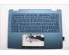 Lenovo 5CB1R71383 C-Cover with keyboard, German, Tidal Teal, Non-FingerPrint, Non-Puresight Logo, UK
