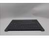 Lenovo 5CB1R91580 C-Cover with keyboard, Belgian, Luna Grey, DIS, UK