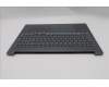 Lenovo 5CB1R91594 C-Cover with keyboard, Italian, Luna Grey, DIS, UK