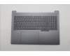 Lenovo 5CB1R91599 C-Cover with keyboard, Portuguese, Luna Grey, DIS, UK