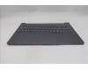 Lenovo 5CB1R97098 C-Cover with keyboard, UK English, Luna Grey, UMA, UK