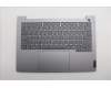 Lenovo 5CB1R99877 C-Cover with keyboard, Greek, Arctic Grey, Backlight, H-series, US