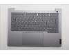 Lenovo 5CB1R99887 C-Cover with keyboard, Portuguese, Arctic Grey, Backlight, H-series, UK