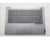 Lenovo 5CB1S00138 C-Cover with keyboard, Danish, Arctic Grey, Backlight, H-series, UK