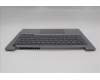 Lenovo 5CB1S00179 C-Cover with keyboard, Czech Slovakian, Arctic Grey, Backlight, U-series, UK