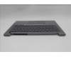 Lenovo 5CB1S00180 C-Cover with keyboard, US English Euro, Arctic Grey, Backlight, U-series, US