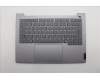 Lenovo 5CB1S00185 C-Cover with keyboard, German, Arctic Grey, Backlight, U-series, UK