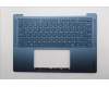 Lenovo 5CB1S00209 C-Cover with keyboard, English, Tidal Teal, Puresight Logo, US