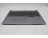 Lenovo 5CB1S00298 C-Cover with keyboard, UK English, Arctic Grey, Non-Backlight, H-series, UK