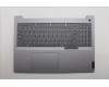 Lenovo 5CB1S00332 C-Cover with keyboard, Ukraine, Arctic Grey, Backlight, H-series, US