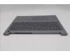 Lenovo 5CB1S00333 C-Cover with keyboard, Danish, Arctic Grey, Backlight, H-series, UK