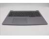 Lenovo 5CB1S00342 C-Cover with keyboard, US English Euro, Arctic Grey, Non-Backlight, U-series, US