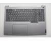 Lenovo 5CB1S00371 C-Cover with keyboard, Arabic, Arctic Grey, Backlight, U-series, US