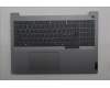 Lenovo 5CB1S00839 C-Cover with keyboard, Nordic, Arctic Grey, Backlight, U-series, UK
