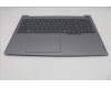 Lenovo 5CB1S00841 C-Cover with keyboard, Russian, Arctic Grey, Backlight, U-series, US