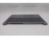 Lenovo 5CB1S00848 C-Cover with keyboard, UK English, Arctic Grey, Backlight, U-series, UK