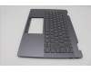 Lenovo 5CB1S01170 C-Cover with keyboard, English, Luna Grey, Backlight, Non-FingerPrint, US