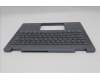 Lenovo 5CB1S02779 C-Cover with keyboard, UK English, Luna Grey, Non-FingerPrint, UK