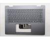 Lenovo 5CB1S02803 C-Cover with keyboard, German, Luna Grey, Non-FingerPrint, UK