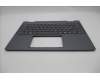 Lenovo 5CB1S02817 C-Cover with keyboard, Nordic, Luna Grey, Non-FingerPrint, UK