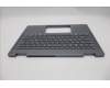 Lenovo 5CB1S02817 C-Cover with keyboard, Nordic, Luna Grey, Non-FingerPrint, UK