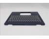Lenovo 5CB1S02923 C-Cover with keyboard, French, Cosmic Blue, Non-FingerPrint, US