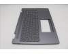 Lenovo 5CB1S05072 C-Cover with keyboard, English, Luna Grey, Backlight, Non-FingerPrint, US