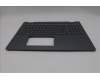 Lenovo 5CB1S05091 C-Cover with keyboard, Hebrew, Luna Grey, Backlight, Non-FingerPrint, US