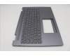 Lenovo 5CB1S05097 C-Cover with keyboard, Switzerland, Luna Grey, Backlight, Non-FingerPrint, UK