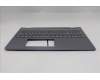 Lenovo 5CB1S05098 C-Cover with keyboard, US English Euro, Luna Grey, Backlight, Non-FingerPrint, US