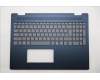 Lenovo 5CB1S05109 C-Cover with keyboard, Portuguese, Cosmic Blue, Backlight, Non-FingerPrint, UK