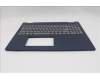 Lenovo 5CB1S05121 C-Cover with keyboard, Hebrew, Cosmic Blue, Backlight, Non-FingerPrint, US