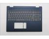 Lenovo 5CB1S05124 C-Cover with keyboard, Belgian, Cosmic Blue, Backlight, Non-FingerPrint, UK