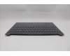 Lenovo 5CB1S05152 C-Cover with keyboard, German, Luna Grey, Non-Backlight, FingerPrint, UK