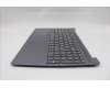 Lenovo 5CB1S05152 C-Cover with keyboard, German, Luna Grey, Non-Backlight, FingerPrint, UK