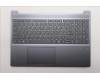 Lenovo 5CB1S05155 C-Cover with keyboard, Italian, Luna Grey, Non-Backlight, FingerPrint, UK