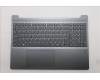 Lenovo 5CB1S05161 C-Cover with keyboard, Portuguese, Luna Grey, Non-Backlight, FingerPrint, UK