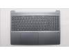 Lenovo 5CB1S05178 C-Cover with keyboard, French, Luna Grey, Backlight, FingerPrint, US