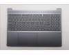 Lenovo 5CB1S05788 C-Cover with keyboard, UK English, Luna Grey, Backlight, FingerPrint, UK