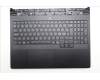 Lenovo 5CB1S11836 C-Cover with keyboard, Nordic, Eclipse Black, RGB Backlight, UK