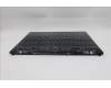Lenovo 5CB1S11836 C-Cover with keyboard, Nordic, Eclipse Black, RGB Backlight, UK