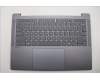 Lenovo 5CB1S11858 C-Cover with keyboard, English, Luna Grey, Backlight, US